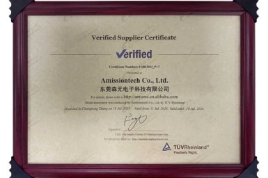AmissionTech Achieves TUV's Verified Supplier Certificate: Elevating Quality and Innovation in Industrial Connectivity